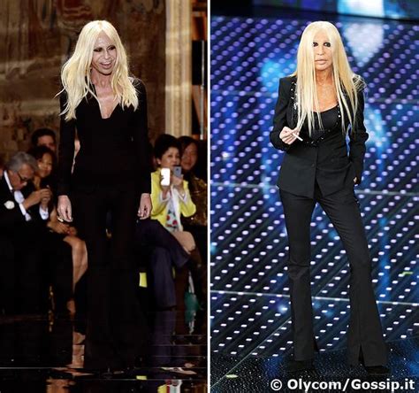 virginia raffaele rifa versace a sanremo|Sanremo, Donatella Versace a Virginia Raffaele: .